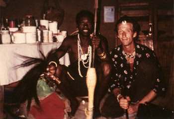 Peter Muhangwa Maasai og Mads Bischoff